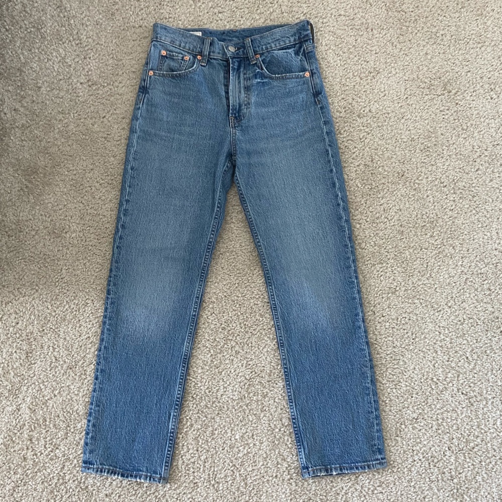 Gap Sky High Striaght Jeans 26 petite